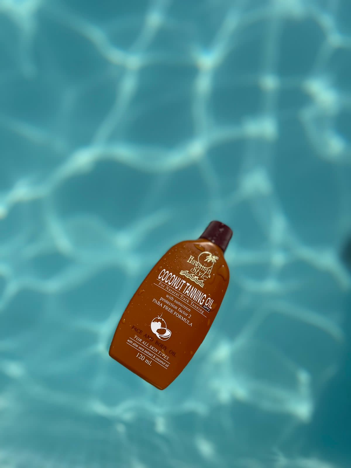 Tanning oil