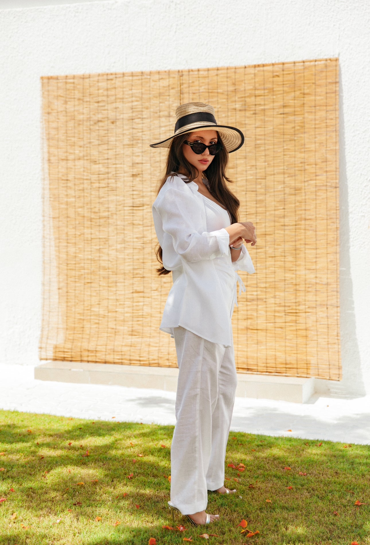 White Linen Shirt