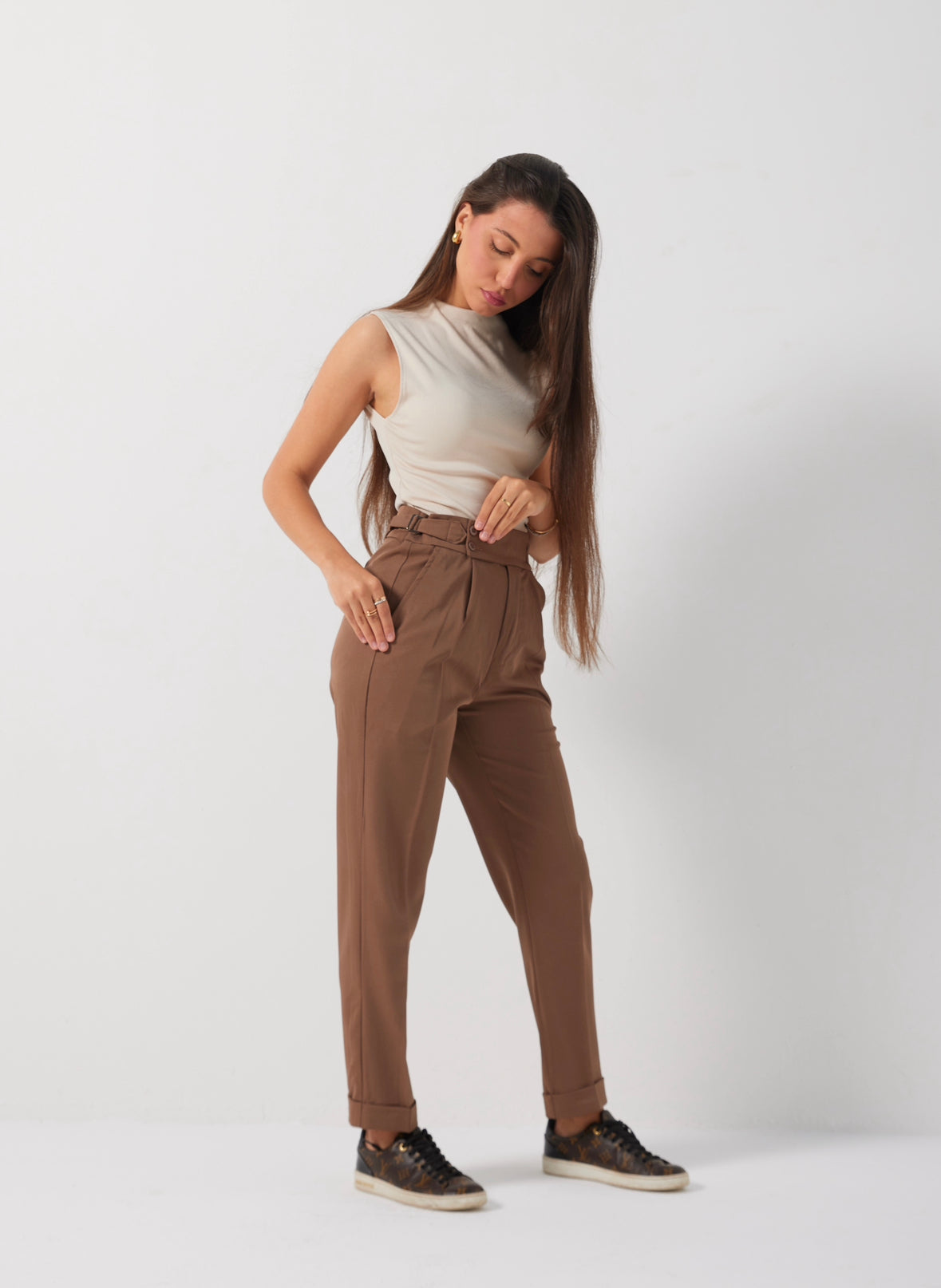 Brown Pants